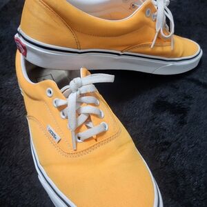 Vans Men's Vibrant Yellow Canvas Sneakers
